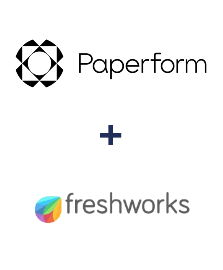 Integration of Paperform and Freshworks