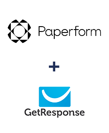 Integration of Paperform and GetResponse