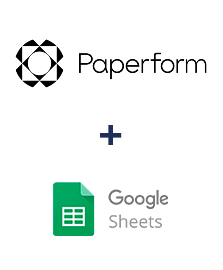 Integration of Paperform and Google Sheets