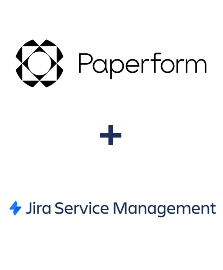 Integration of Paperform and Jira Service Management