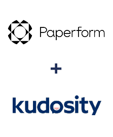 Integration of Paperform and Kudosity