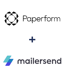 Integration of Paperform and MailerSend