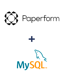 Integration of Paperform and MySQL