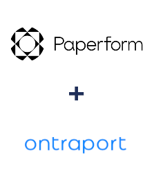 Integration of Paperform and Ontraport