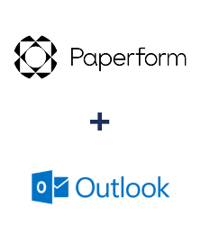 Integration of Paperform and Microsoft Outlook