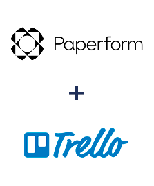 Integration of Paperform and Trello