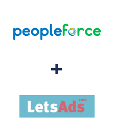 Integration of PeopleForce and LetsAds