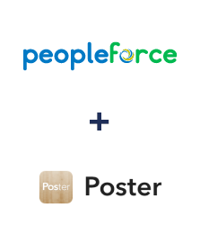 Integration of PeopleForce and Poster