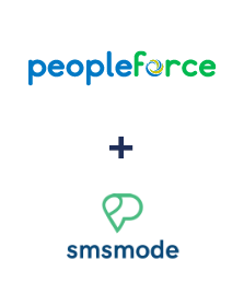 Integration of PeopleForce and Smsmode
