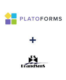 Integration of PlatoForms and BrandSMS 