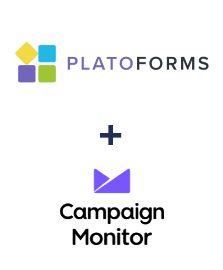 Integration of PlatoForms and Campaign Monitor
