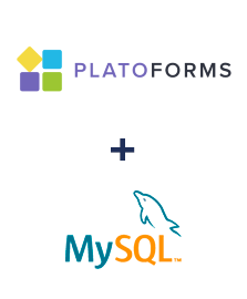 Integration of PlatoForms and MySQL