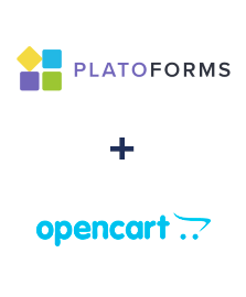Integration of PlatoForms and Opencart