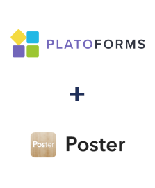 Integration of PlatoForms and Poster
