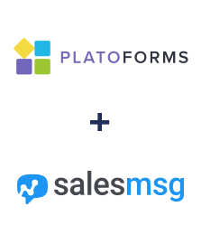 Integration of PlatoForms and Salesmsg