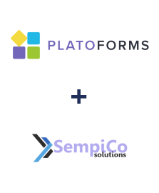 Integration of PlatoForms and Sempico Solutions