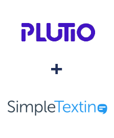 Integration of Plutio and SimpleTexting
