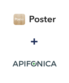 Integration of Poster and Apifonica