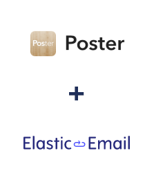 Integration of Poster and Elastic Email