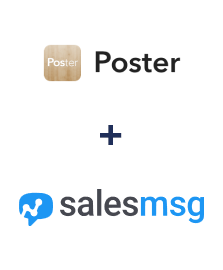 Integration of Poster and Salesmsg