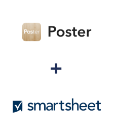 Integration of Poster and Smartsheet