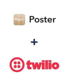 Integration of Poster and Twilio