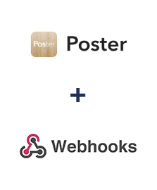 Integration of Poster and Webhooks