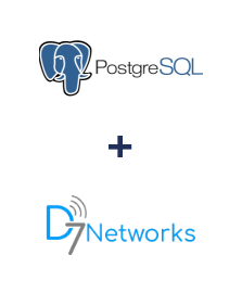 Integration of PostgreSQL and D7 Networks