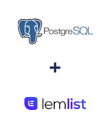 Integration of PostgreSQL and Lemlist