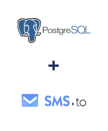 Integration of PostgreSQL and SMS.to