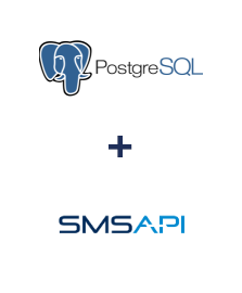 Integration of PostgreSQL and SMSAPI