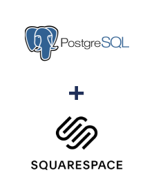 Integration of PostgreSQL and Squarespace