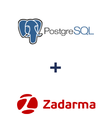 Integration of PostgreSQL and Zadarma