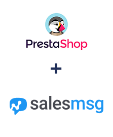 Integration of PrestaShop and Salesmsg