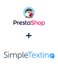 Integration of PrestaShop and SimpleTexting