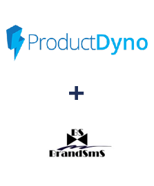 Integration of ProductDyno and BrandSMS 