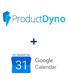 Integration of ProductDyno and Google Calendar