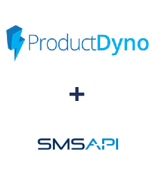 Integration of ProductDyno and SMSAPI