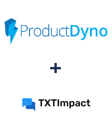 Integration of ProductDyno and TXTImpact