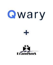 Integration of Qwary and BrandSMS 