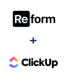 Integration of Reform and ClickUp