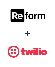 Integration of Reform and Twilio