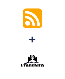 Integration of RSS and BrandSMS 