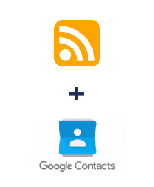 Integration of RSS and Google Contacts