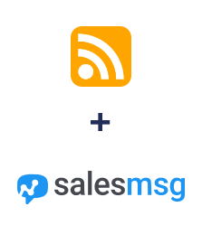 Integration of RSS and Salesmsg