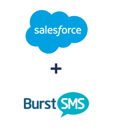 Integration of Salesforce CRM and Burst SMS