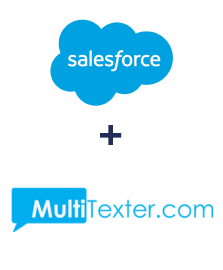 Integration of Salesforce CRM and Multitexter