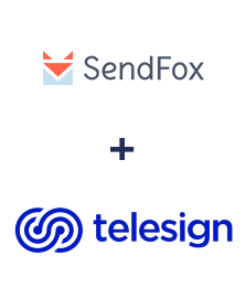 Integration of SendFox and Telesign