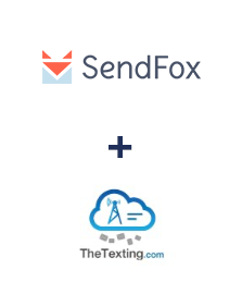Integration of SendFox and TheTexting