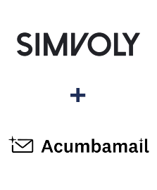 Integration of Simvoly and Acumbamail